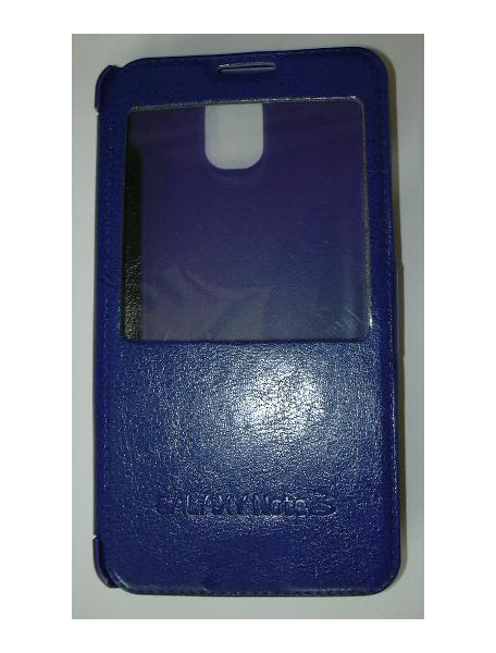 Funda libro Samsung N9005 Note 3 azul