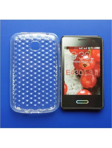 Funda TPU LG L3 II E430 transparente