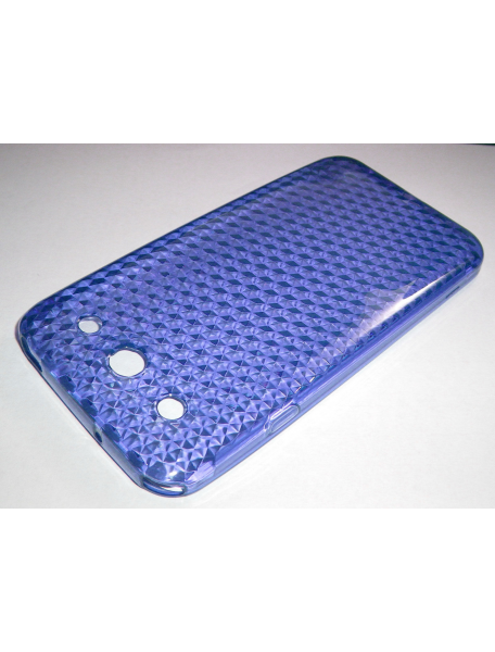 Funda TPU LG Optimus G Pro F240 azul diamante