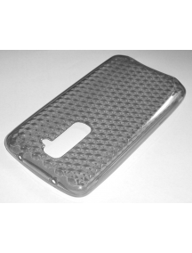 Funda TPU LG Optimus G2 D802 negra diamante