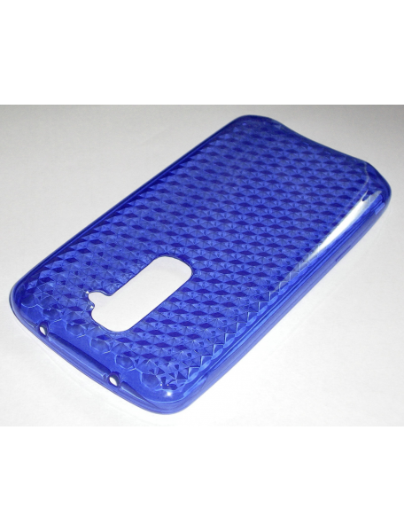 Funda TPU LG Optimus G2 D802 azul diamante