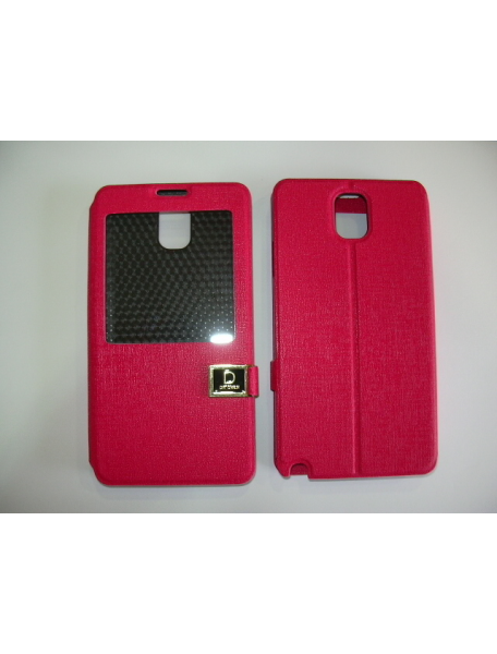 Funda libro Samsung N9005 Note 3 rosa Dr Chen