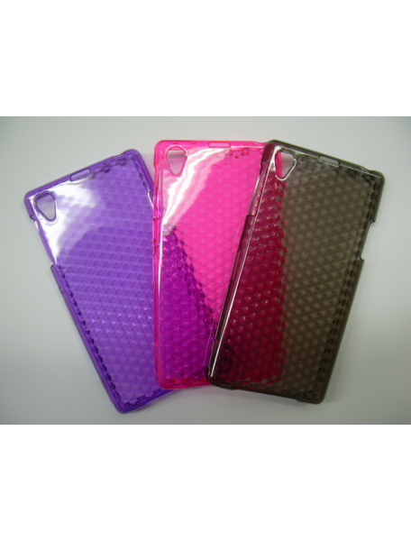 Funda TPU Sony Ericsson Xperia Z1 C6903 L39h lila