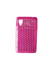 Funda TPU LG LG Optimus L4 II E440 rosa