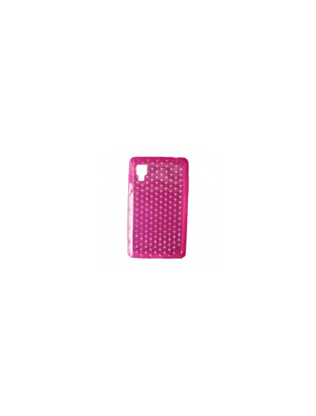 Funda TPU LG LG Optimus L4 II E440 rosa