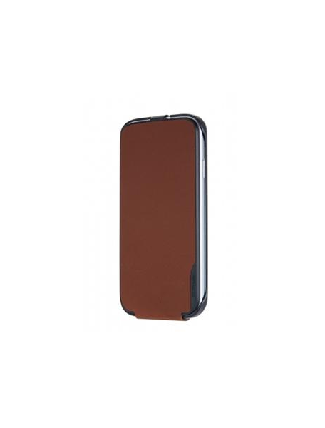 Funda solapa Samsung SAMS4CFBN Galaxy S4 i9500 marrón