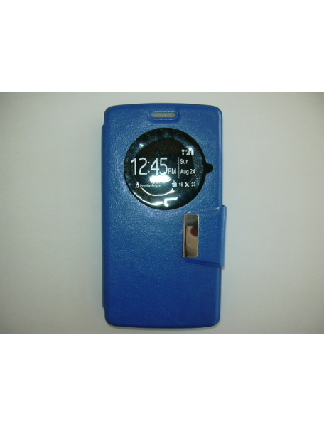 Funda libro TPU S-view LG G3 D855 azul