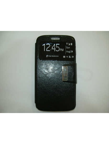 Funda libro S-view Samsung Galaxy S4 i9500 - i9505 negra