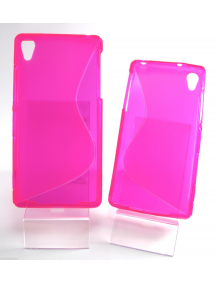 Funda TPU S-case Sony Xperia Z2 D6503 rosa