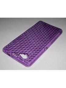 Funda TPU Sony Xperia Z1 compact D5503 lila