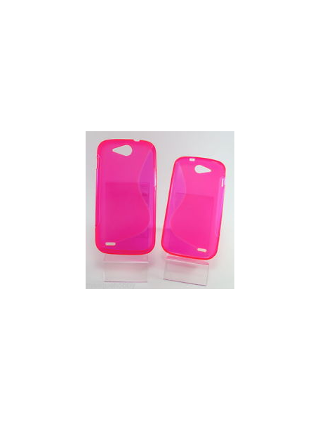 Funda TPU S-Case ZTE Blade G Pro V829 rosa