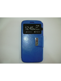 Funda libro TPU S-view Sony Sony Xperia M2 D2302 azul