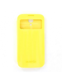 Funda libro S-View Samsung EF-CI950BYE Galaxy S4 i9500 amarilla