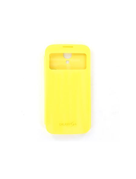 Funda libro S-View Samsung EF-CI950BYE Galaxy S4 i9500 amarilla