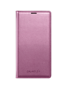 Funda libro Samsung Galaxy S5 G900 EF-WG900BPE rosa