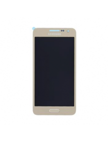 Display Samsung Galaxy A3 A300F dorado