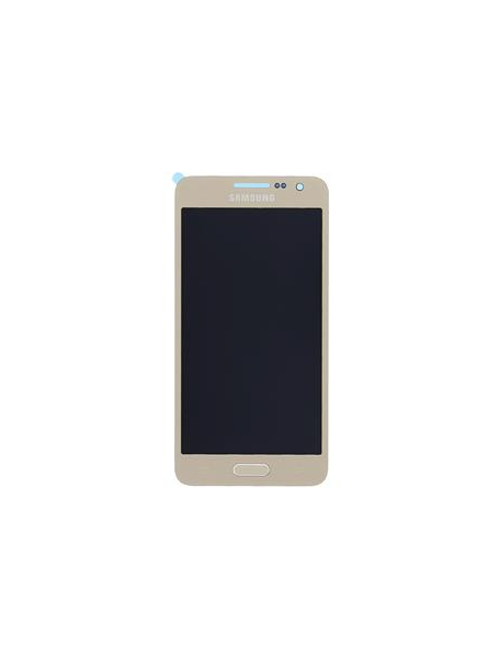 Display Samsung Galaxy A3 A300F dorado