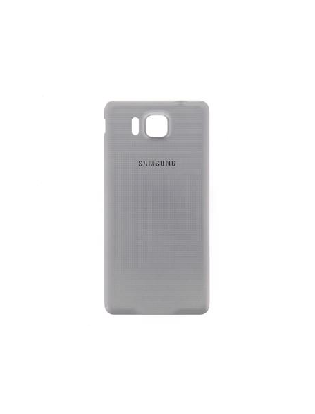 Tapa de batería Samsung Galaxy Alpha G850 plata