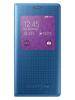 Funda libro S-view Samsung EF-CG800BE Galaxy S5 mini G800 azul