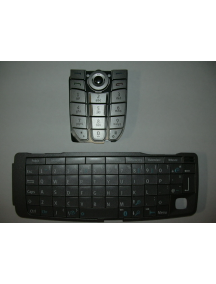 Teclado Nokia 9300i completo gris oscuro