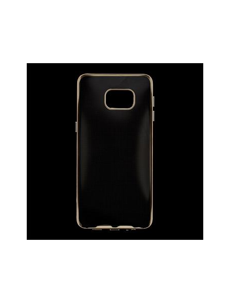 Funda TPU Samsung Galaxy S7 G930 transp. - dorada