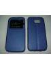 Funda libro TPU S-view imán Samsung Galaxy S7 Edge G935 azul