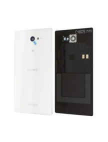 Tapa de batería Sony Xperia M2 Aqua D2403 blanca