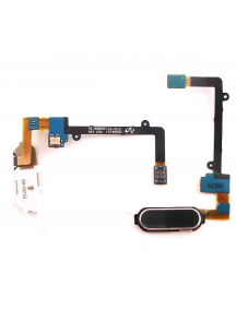 Cable flex de boton home Samsung Galaxy Note 4 Edge N915F negro