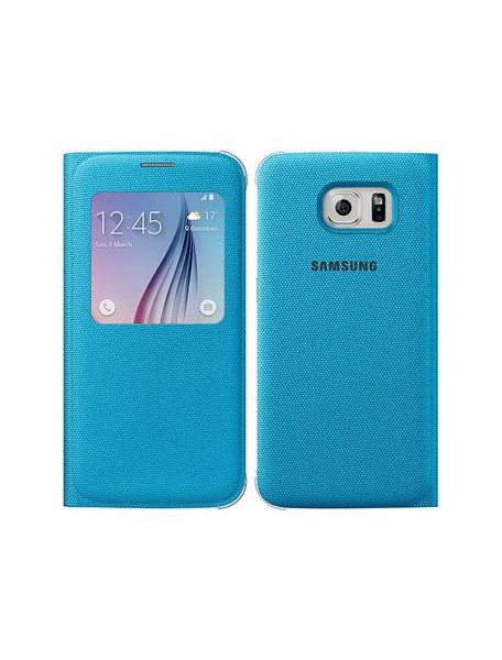 Funda libro S-view Samsung EF-CG920BLE Galaxy S6 G920 azul