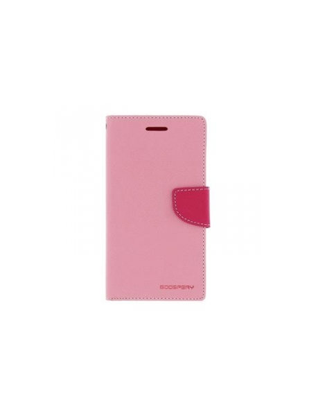 Funda libro TPU Goospery Fancy LG G4 H815P rosa claro