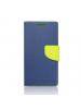 Funda libro TPU Fancy Samsung J710 J7 2016 azul