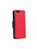 Funda libro TPU Fancy Samsung Galaxy J7 2017 J730 roja