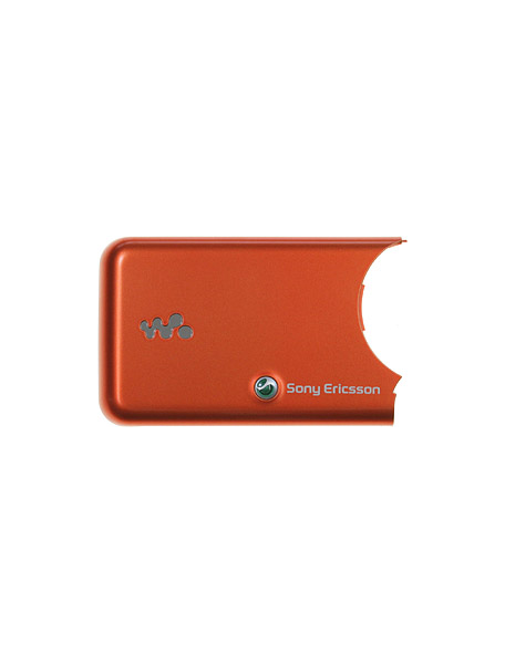 Tapa de bateria Sony Ericsson W610i naranja