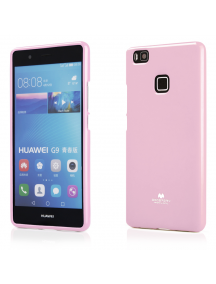 Funda TPU Goospery Huawei Ascend Y6 2017 rosa claro