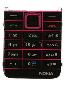 Teclado Nokia 3500 rosa