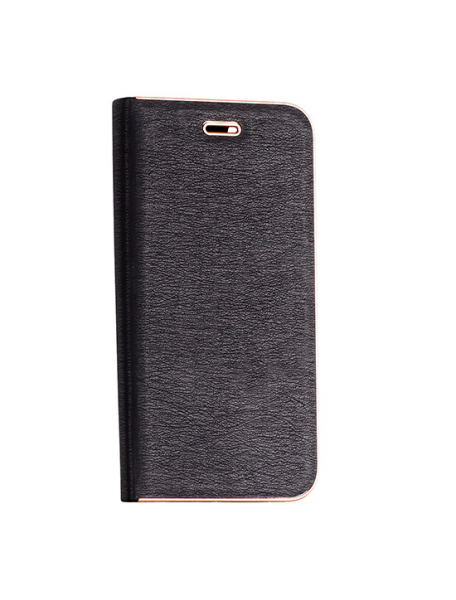 Funda libro Vennus Huawei P Smart negra