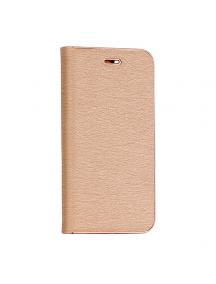 Funda libro Vennus Huawei P20 dorada