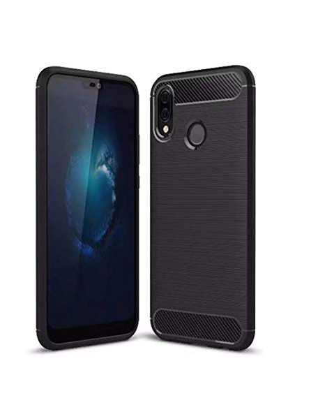 Funda TPU Carbon Huawei P Smart Plus - Nova 3i negra