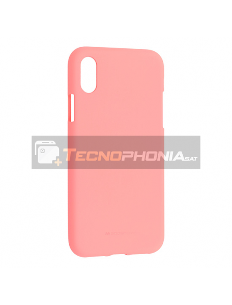 Funda TPU Goospery Soft iPhone XS Max rosa