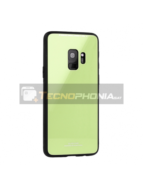 Funda TPU Glass Samsung Galaxy J6 J600F lima