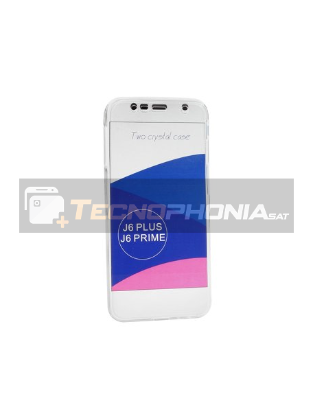 Funda TPU slim 360 Samsung Galaxy J6 Plus J610 transparente