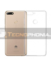 Funda TPU Slim Huawei Y7 2018 - Honor 7C transparente