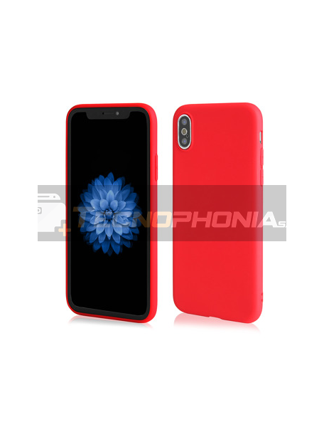 Funda TPU soft slim Huawei Mate 20 roja