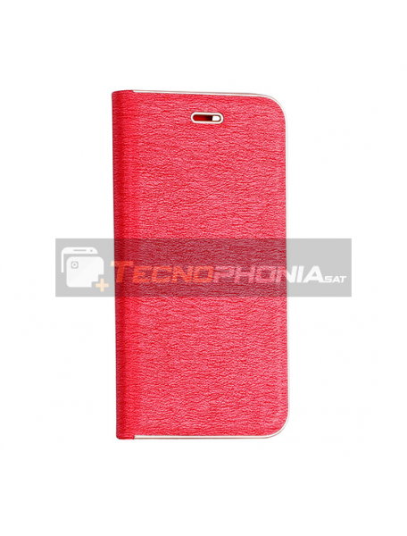 Funda libro Vennus Samsung Glaxy A7 2018 A750 roja