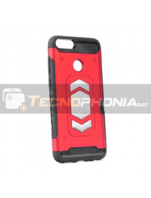 Funda Forcell Magnet Huawei P Smart roja