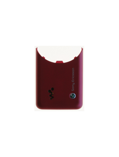 Tapa de batería Sony Ericsson W660i roja