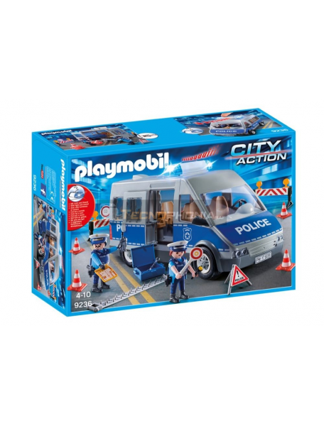 furgon de policia playmobil