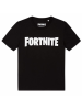 Camiseta infantil Fortnite T.16 Logo negra