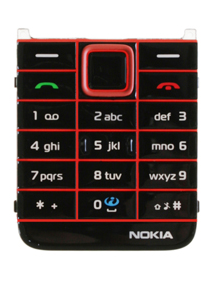 Teclado Nokia 3500 naranja