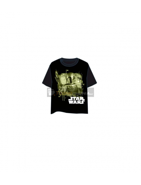 Camiseta manga corta Star Wars Boba Fett Talla L